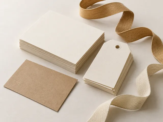Paper & celebration supplies: Cardstock, ribbon, cut-paper elements